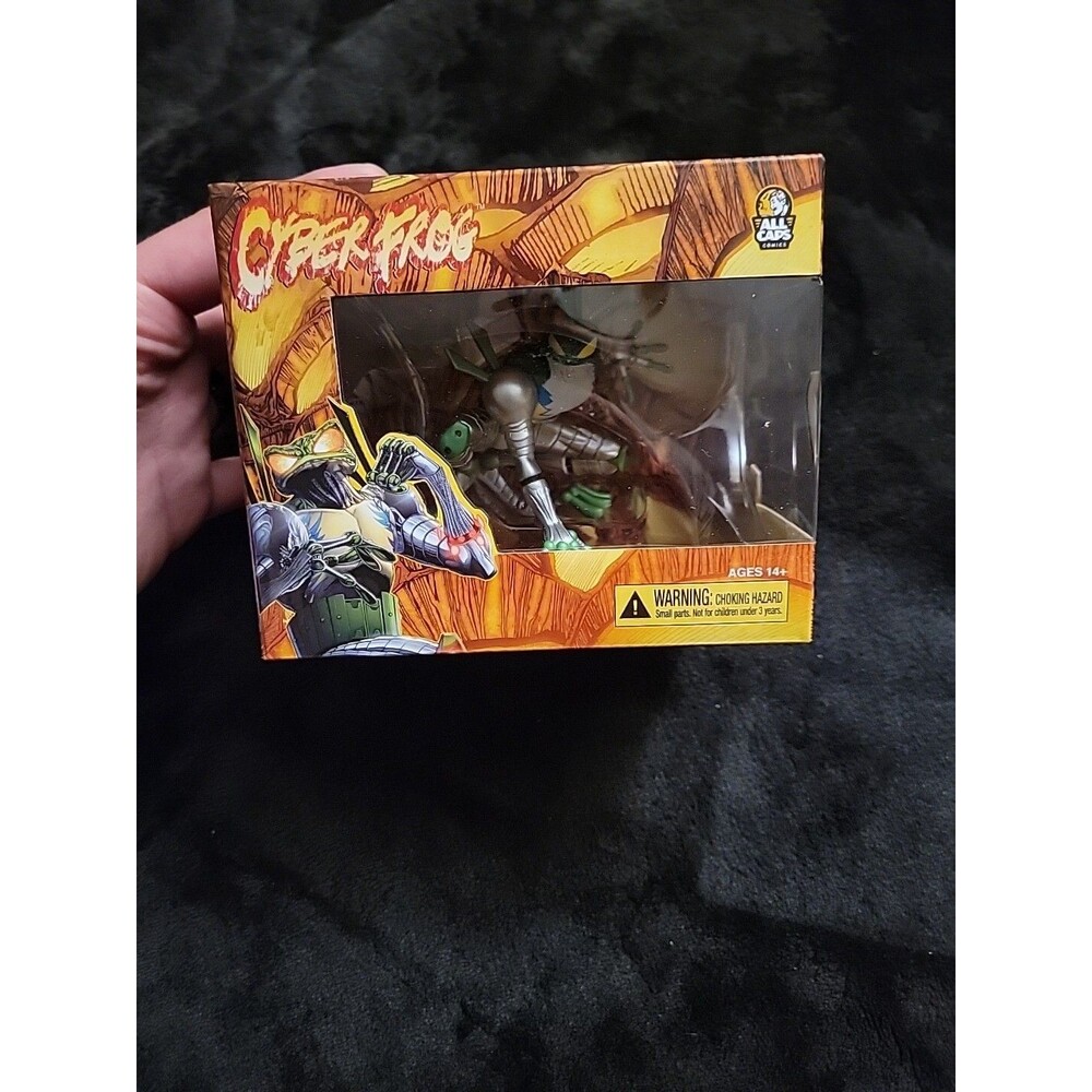 Cyberfrog Action Figure TRIKK Rhan NEW In Package Ethan Van Sciver